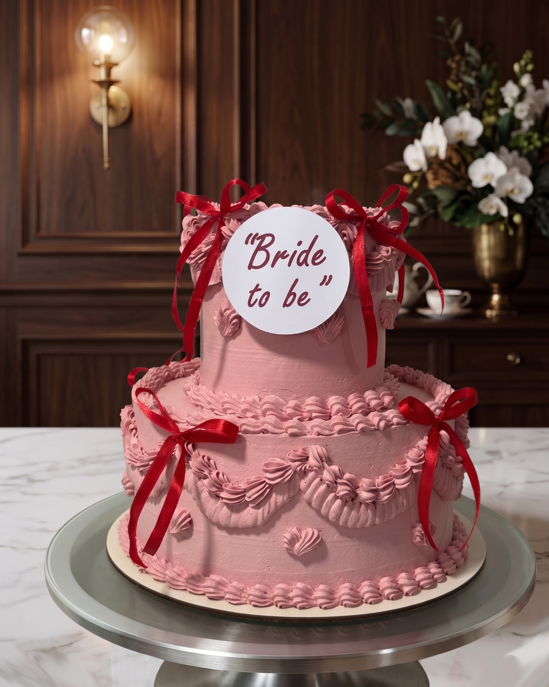 Apresentacao de doces em composicao elegante