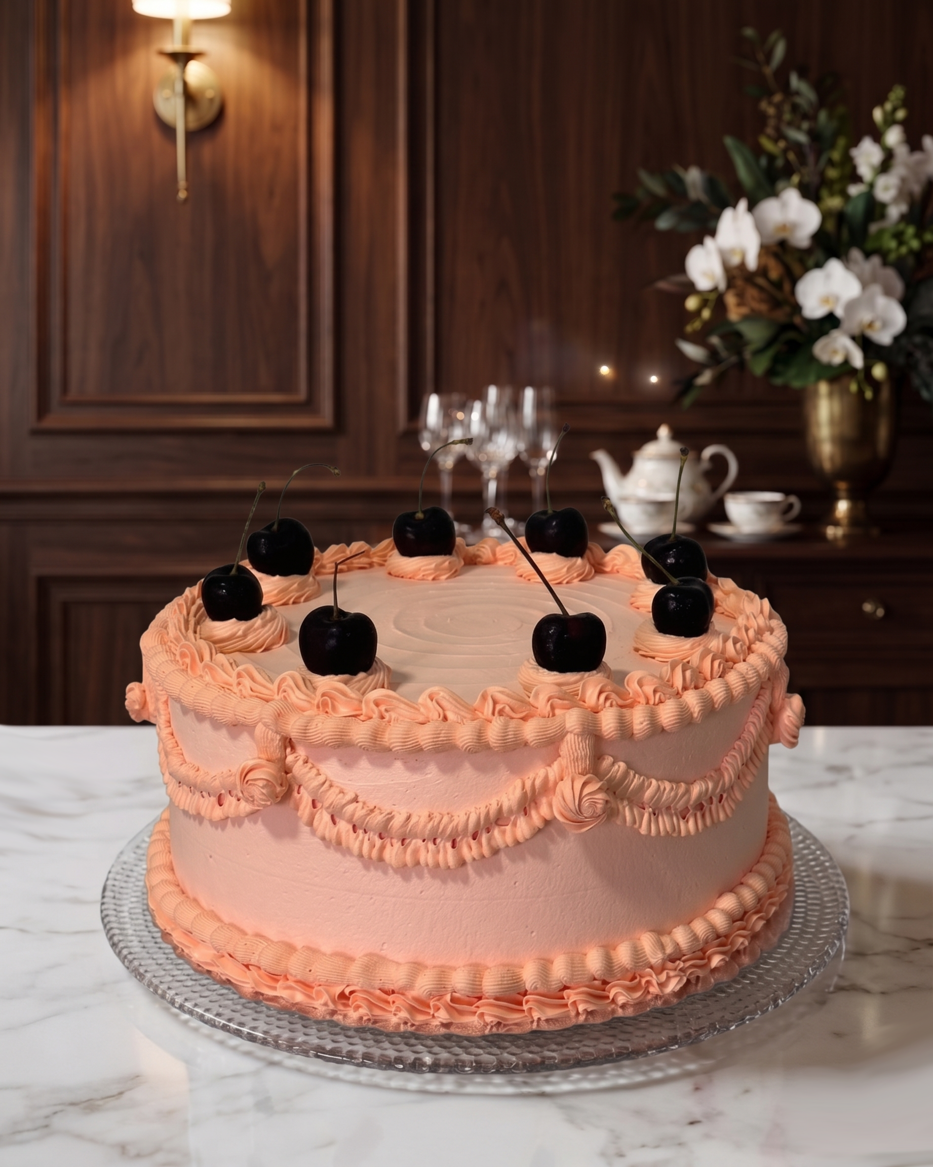 Doces em estilo editorial